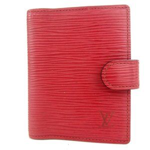 0404225 Authentic LOUIS VUITTON Epi wallet leather